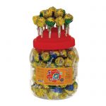 WHISTLE LOLLIPPOS JAR 100PCS